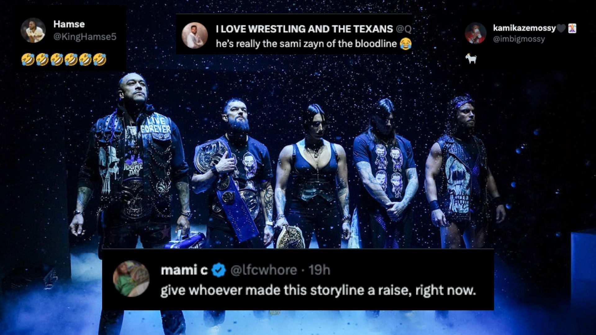 The heel faction was in action last night on the red brand.