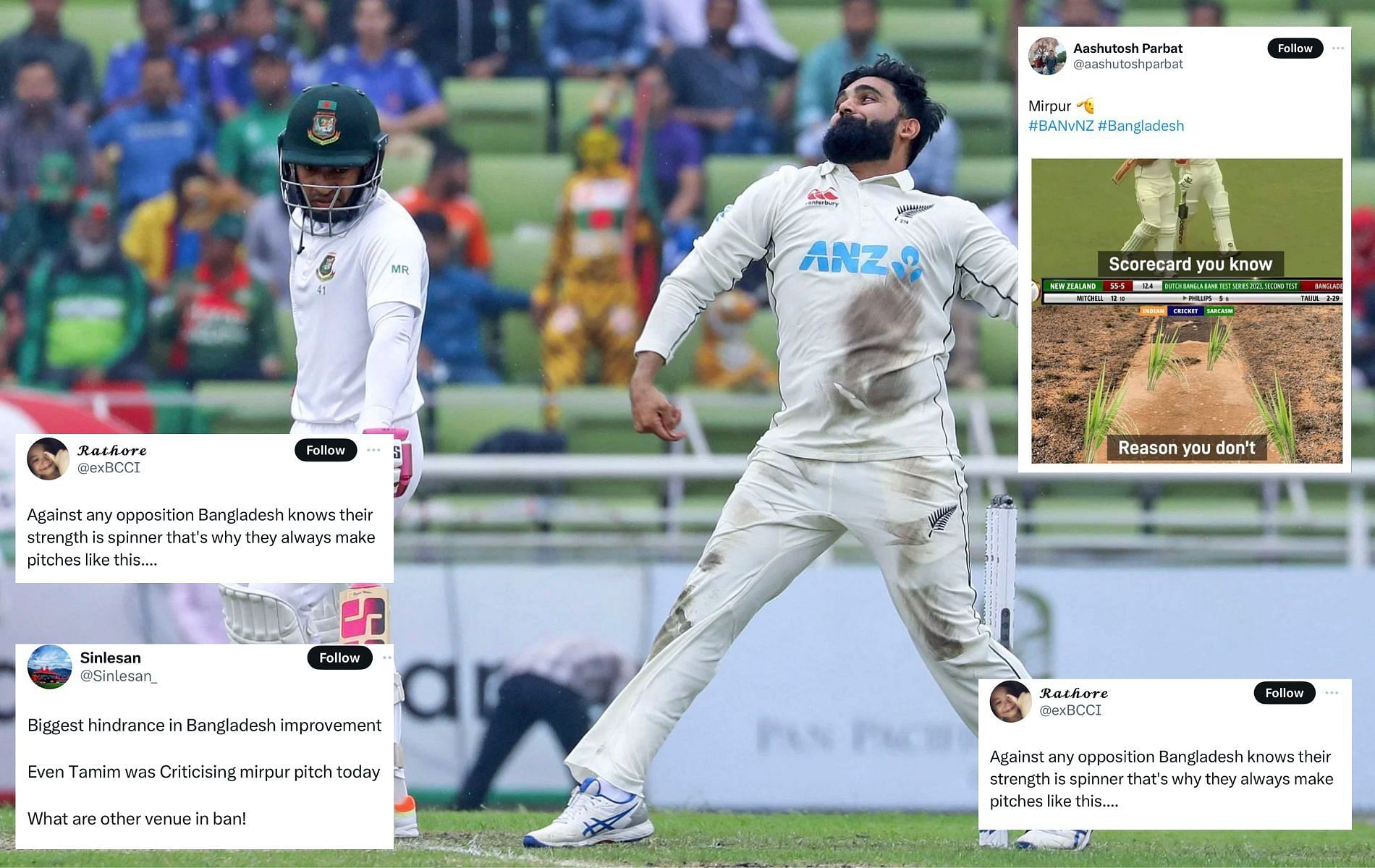 Spinners took 13 wickets on Day 1 of 2nd Test. (Pics: AP/X)