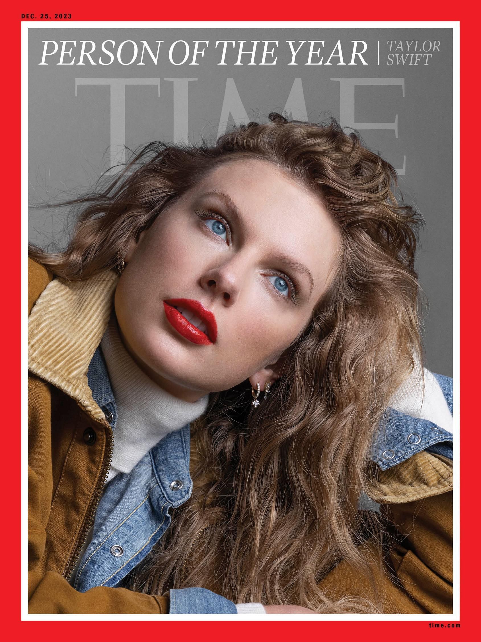 Taylor Swift becomes Time Person of the Year 2023 (Image via Instagram/@Time)