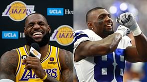 “Tough L”: LeBron James roasts Dez Bryant as he plays EA Madden 24 on live stream