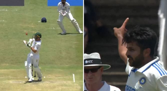 [Watch] Shardul Thakur ends Dean Elgar’s 185-run knock with effort ball in IND vs SA 1st Test