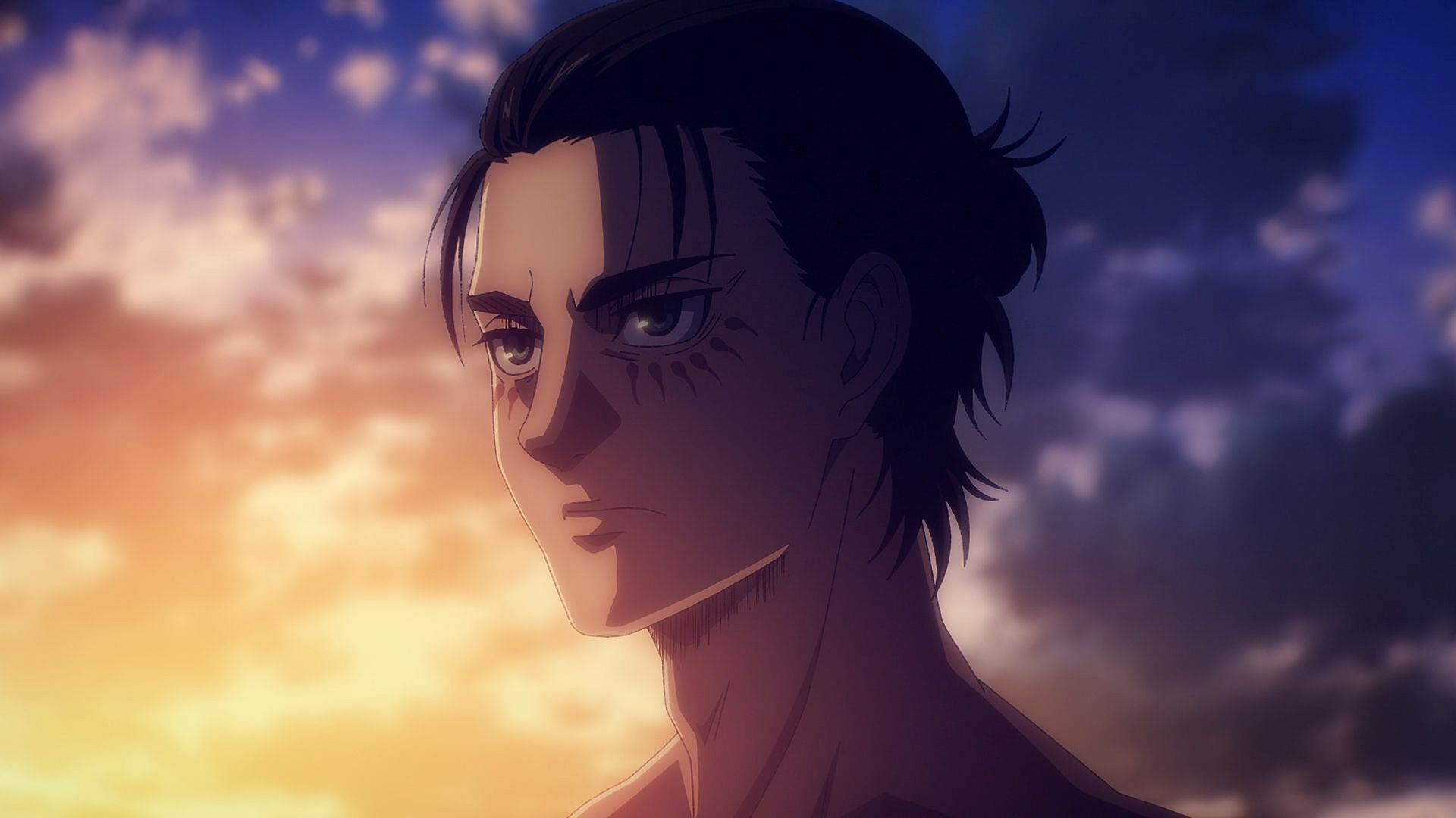 Eren Yeager in Attack on Titan (Image via Wit Studio)