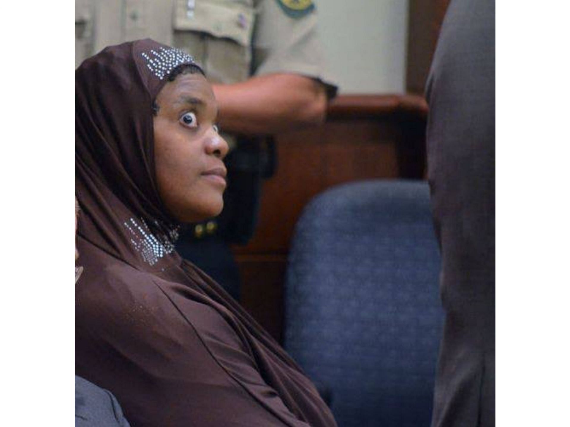 A still of Sahara during her trial (Image via Douglas County District Attorney&#039;s Office)