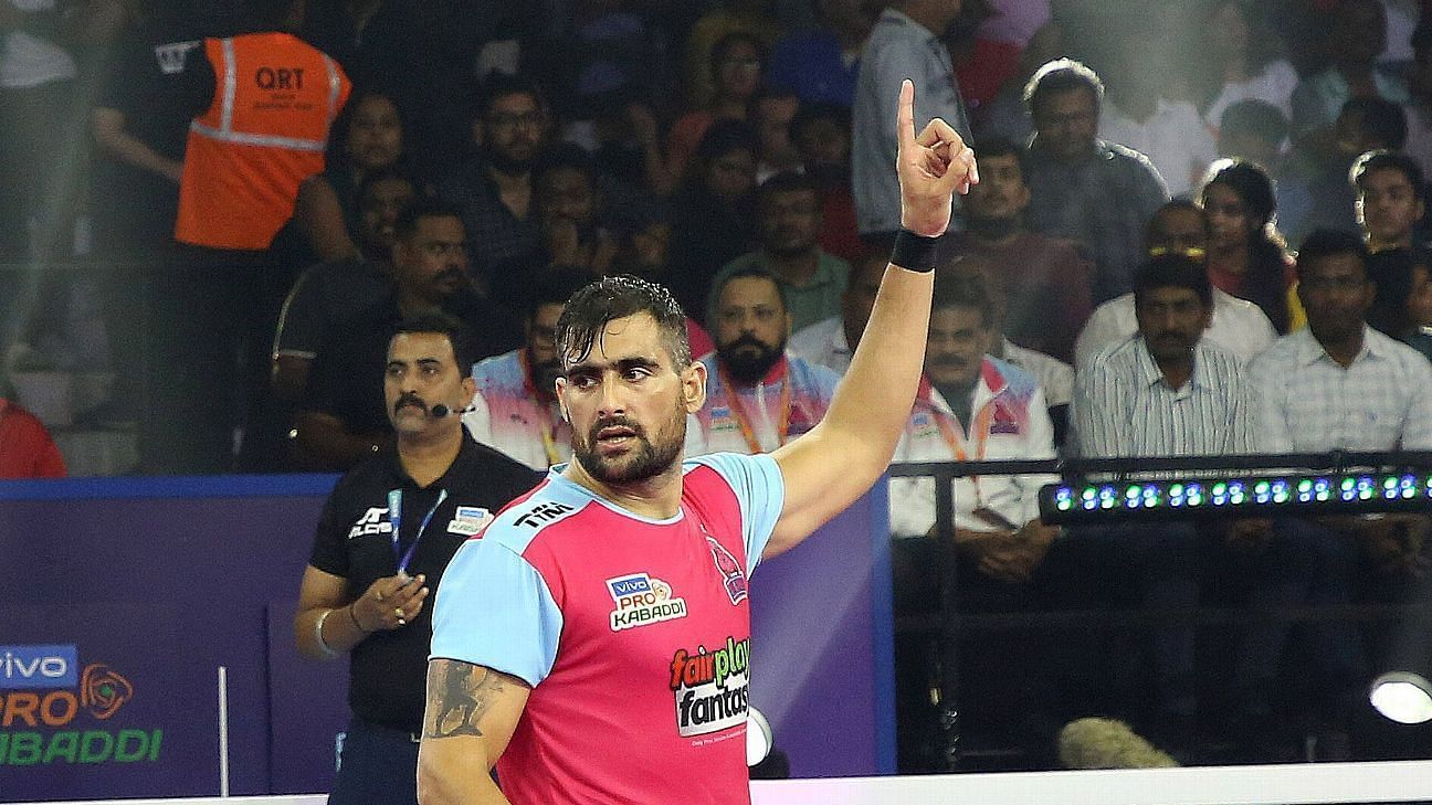 Rahul Chaudhari returns to Jaipur Pink Panthers for PKL 10 (Credit: Pro Kabaddi League)