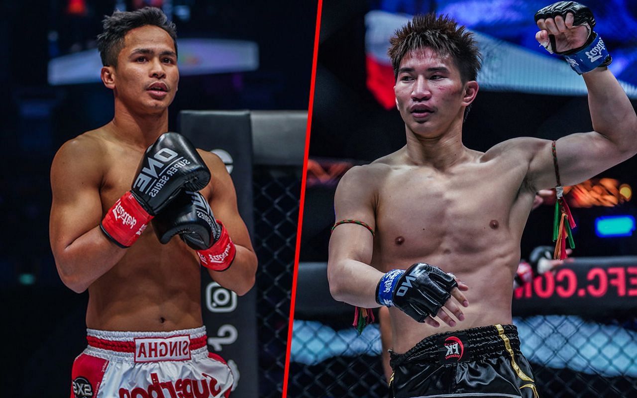 Superbon (L) is confident that he has prepared well for his upcoming fight against Tawanchai (R). -- Photo by ONE Championship