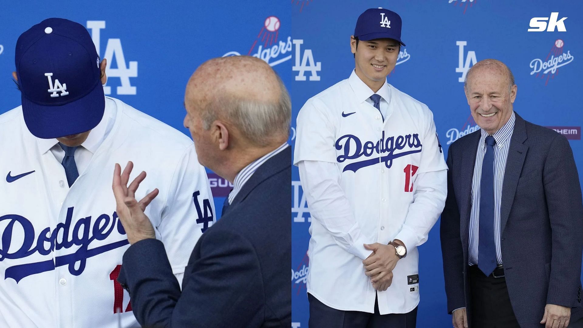 Los Angeles Dodgers CEO Stan Kasten &amp; Shohei Ohani