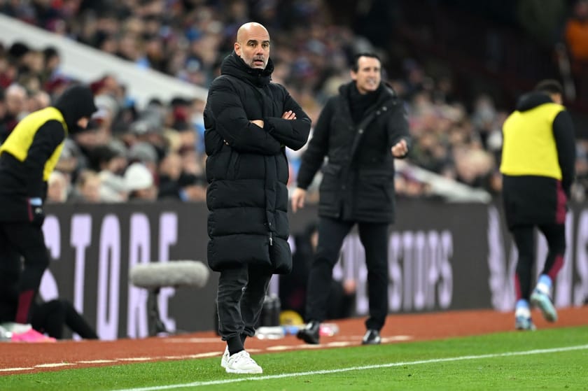 The better team won"- Pep Guardiola admits Manchester City are 'struggling' after Aston Villa loss