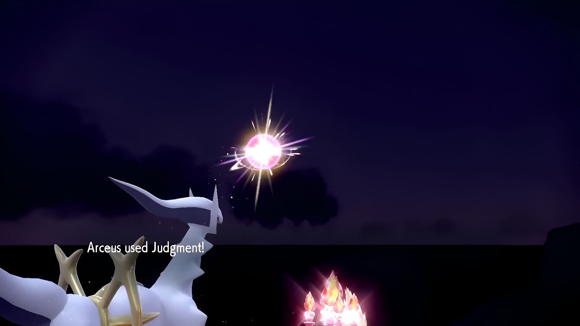 Arceus&#039; Judgment with the Legend Plate can deal consistent super effective damage. (Image via Game Freak)