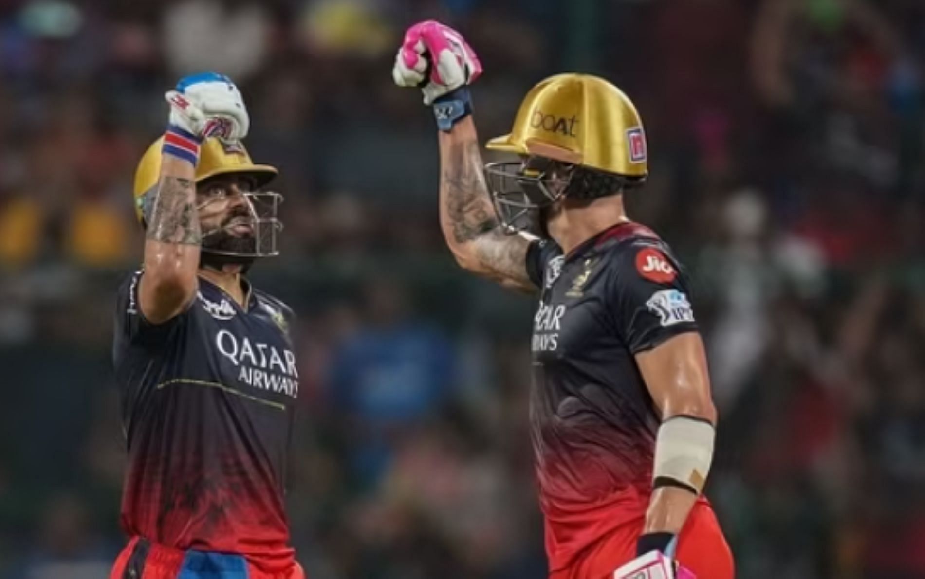 Kohli and Faf did most of the heavy lifting with the bat for RCB last season.