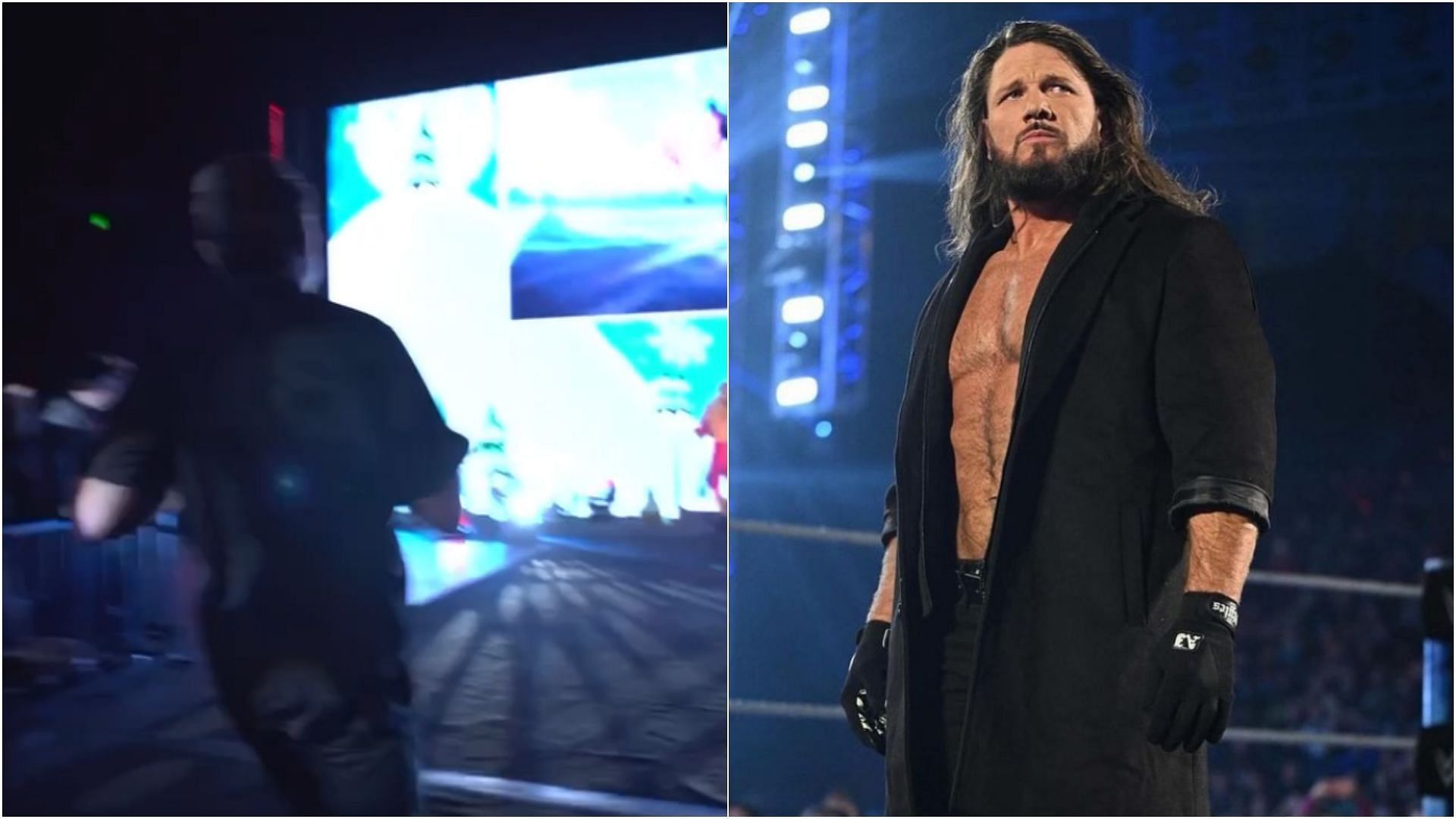 AJ Styles entertained WWE fans at a live event
