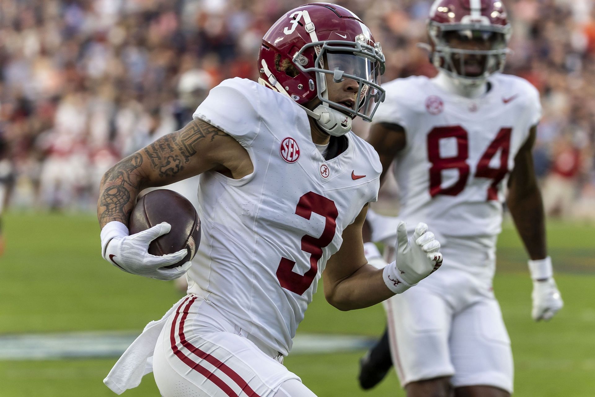 Why did Jermaine Burton leave Georgia Looking at Alabama WR s