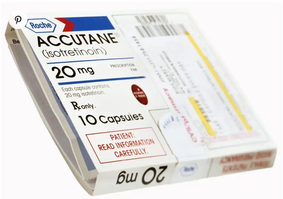 Accutane is available via prescription (image via X / @Helios_Movement)