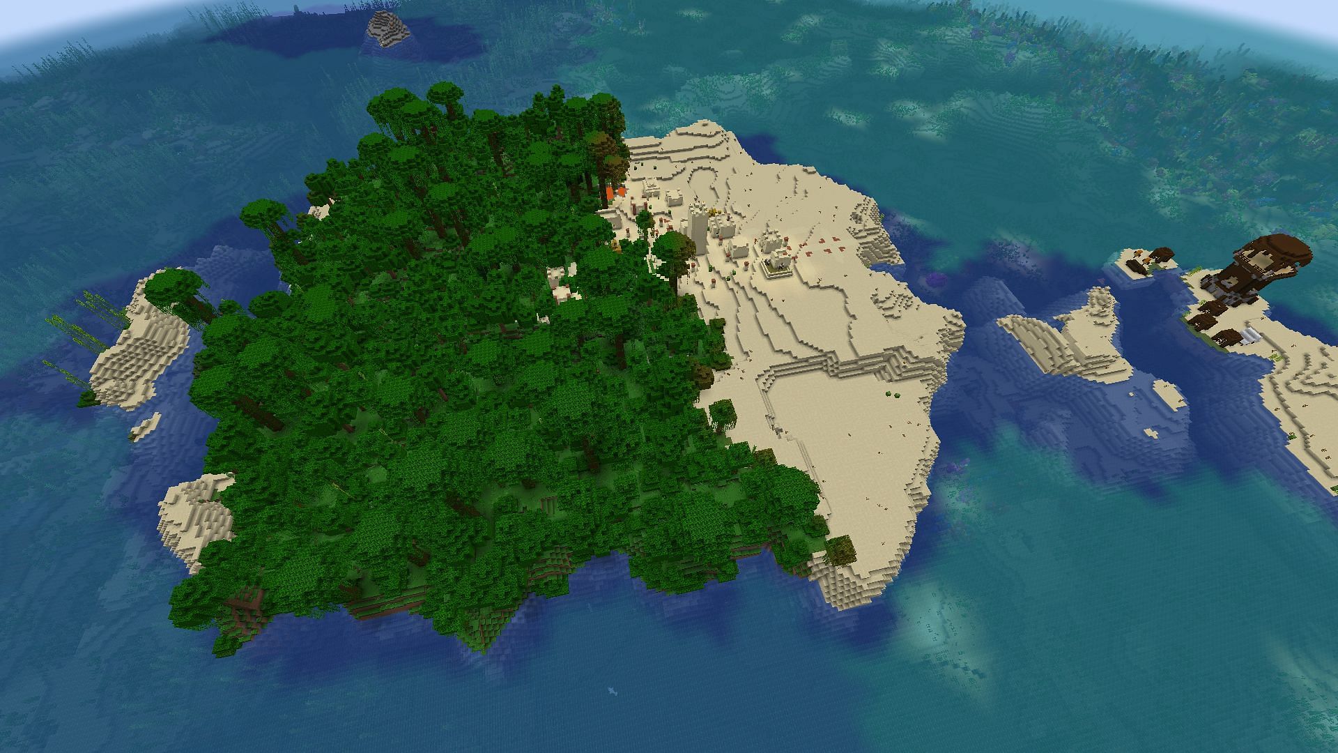 Восстановят ли игроки пустыню этого острова или оставят джунгли как есть? (Изображение взято с Stofix_/Reddit)