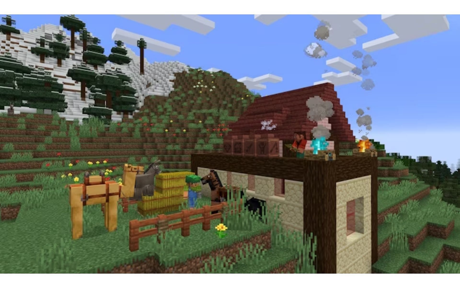 Many improvements have been made with the latest update. (Image via Mojang)