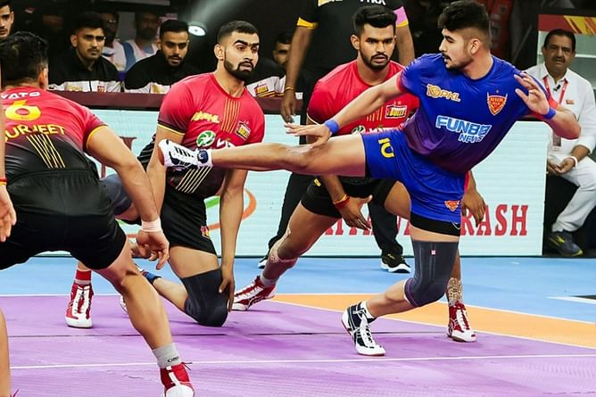 PKL 10 में Naveen Kumar का जबरदस्त प्रदर्शन और टीम को दिलाई पहली जीत, Bengaluru Bulls की लगातार तीसरी हार