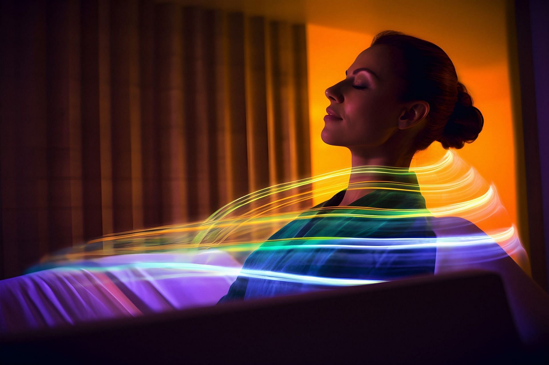 The benefits of light therapy are not just limited to physical health and can be used to alleviate mental distress. (Image via Vecteezy/ Oleksandr Migur)