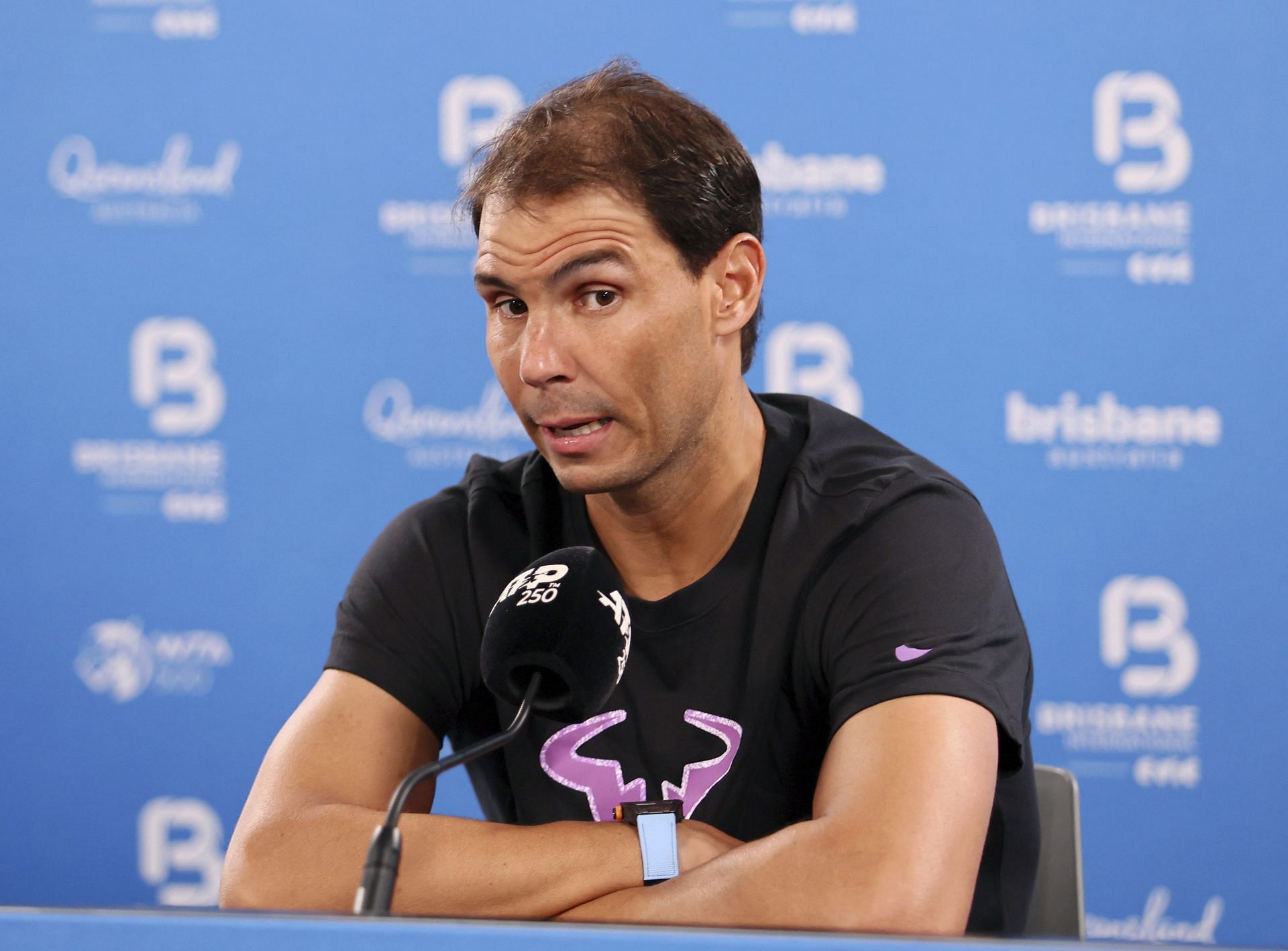 Nadal makes his competitive return on Monday.