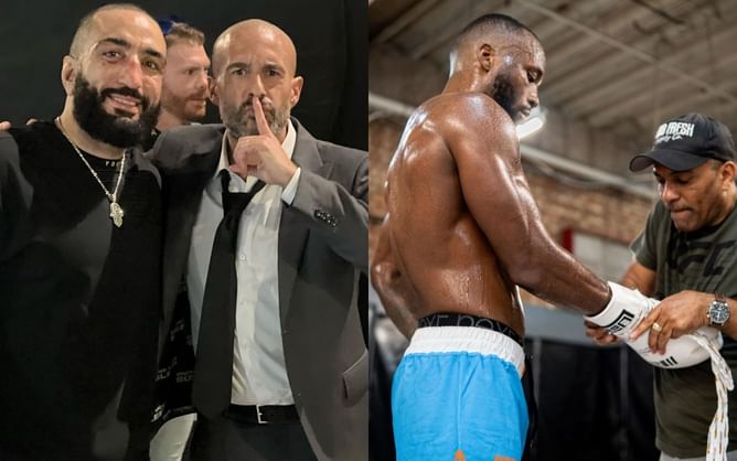 Jon Anik has one-word reaction after Leon Edwards' coach picks fight against Gilbert Burns over Belal Muhammad