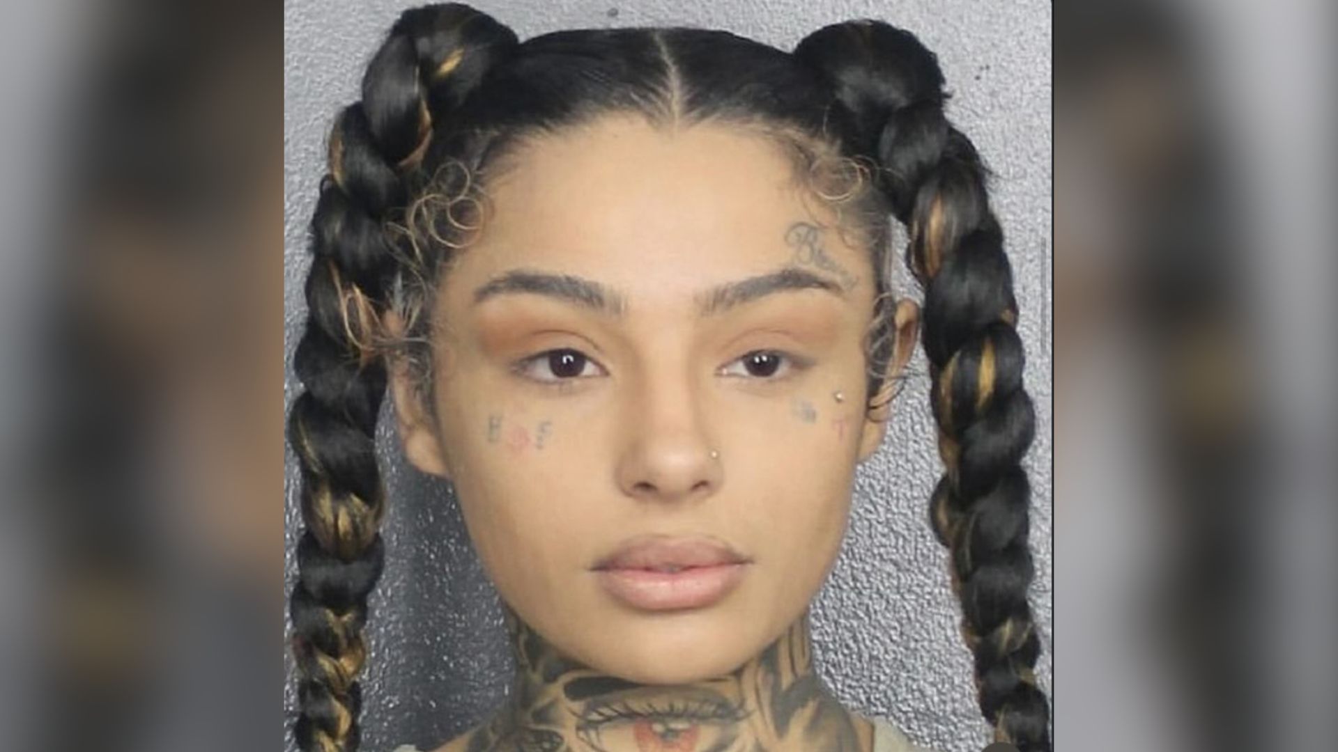  Internet reacts as Mugshot of Isabella Perrelli aka Skrilla Doll arrested (Image via snip from X/@dailyloud)