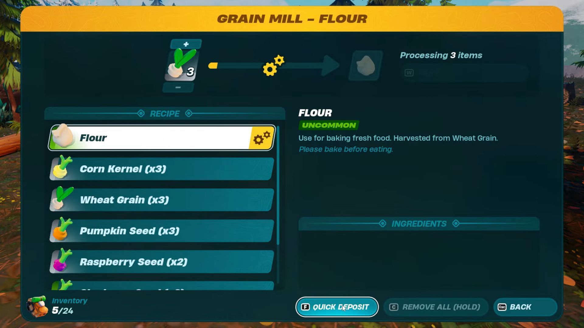 Flour (Image via MonkeyKingHero on YouTube)