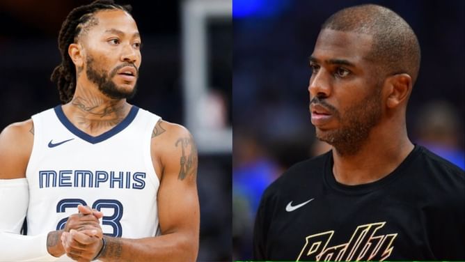 Chris Paul recalls reaching out to Derrick Rose at twilight of their careers: "I know how it affects you"