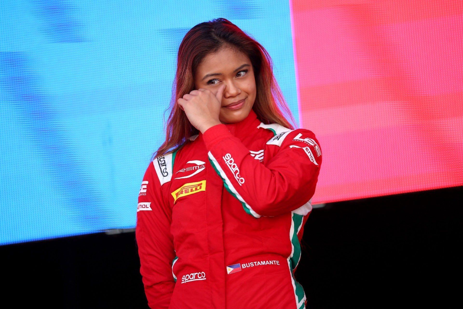 McLaren junior driver Bianca Bustamante has come under heavy scrutiny for her recent social media activity