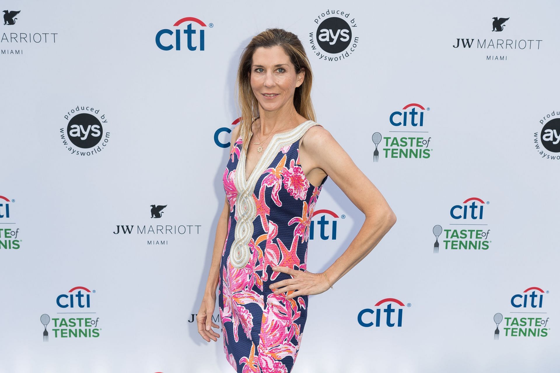 Monica Seles in Miami in 2022