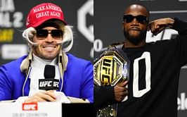"How can you say that?” - Eddie Hearn hopes Leon Edwards smashes Colby Covington to pieces after bringing up his dad at press conference