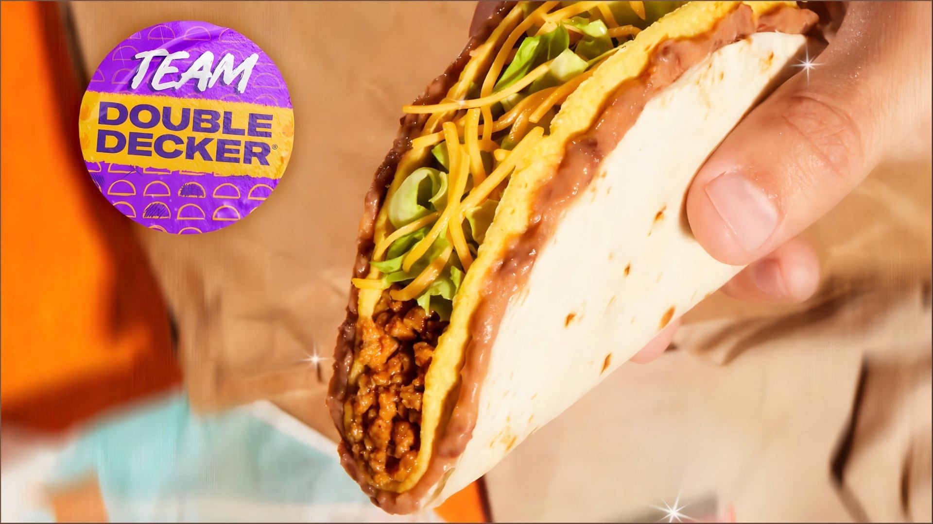 Taco Bell brings back the Double Decker Tacos (Image via Taco Bell)