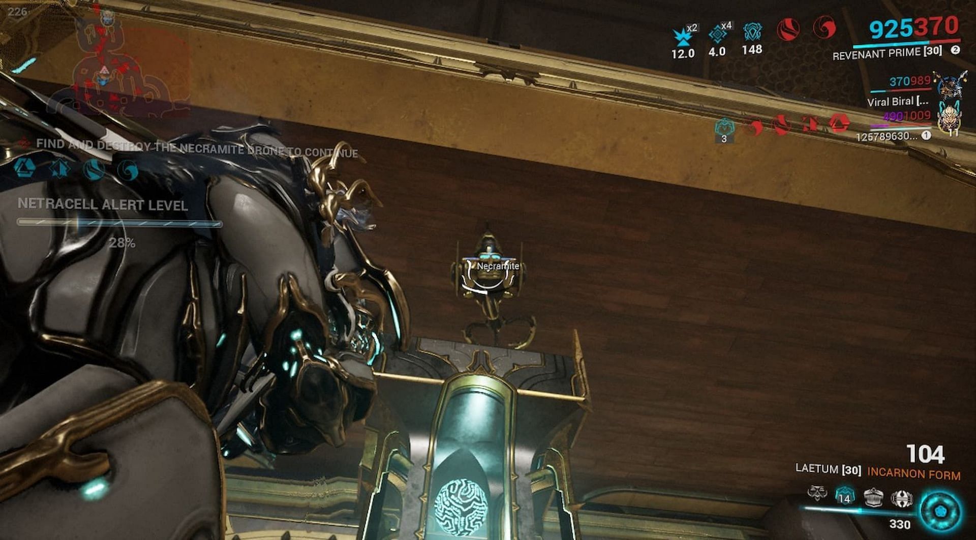 Necramite drones can sometimes get stuck (Image via Digital Extremes)