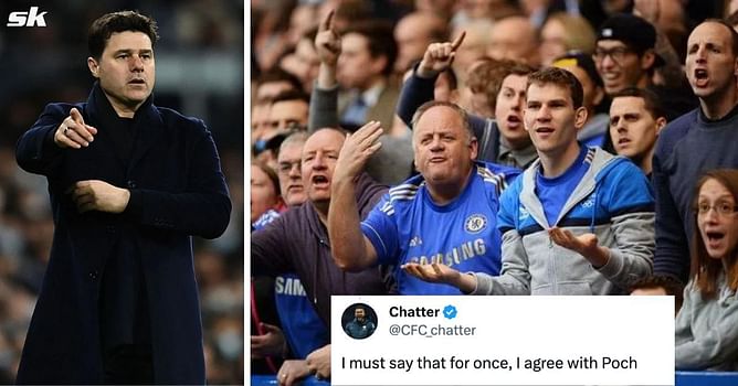 "For once, I agree with Poch" "Beautiful lineup" - Chelsea fans rejoice as summer signing is benched for PL clash against Everton