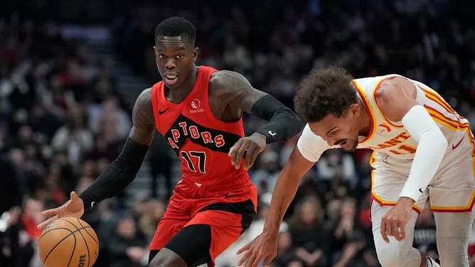 Toronto Raptors celebrate Dennis Schröder's milestone: Game ball and chain mark 10,000 career points