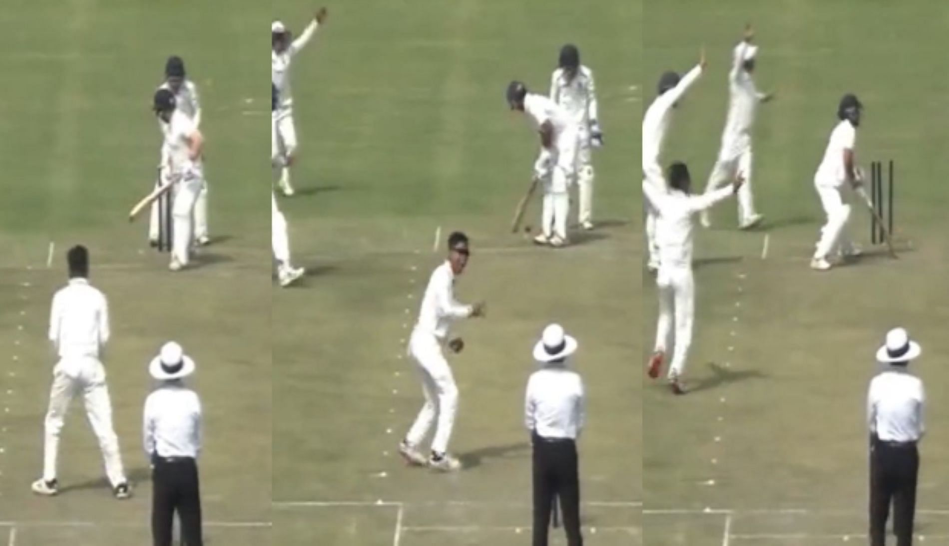 Kishan Singha made headlines with an incredible hat trick in the 2022 Ranji Trophy.
