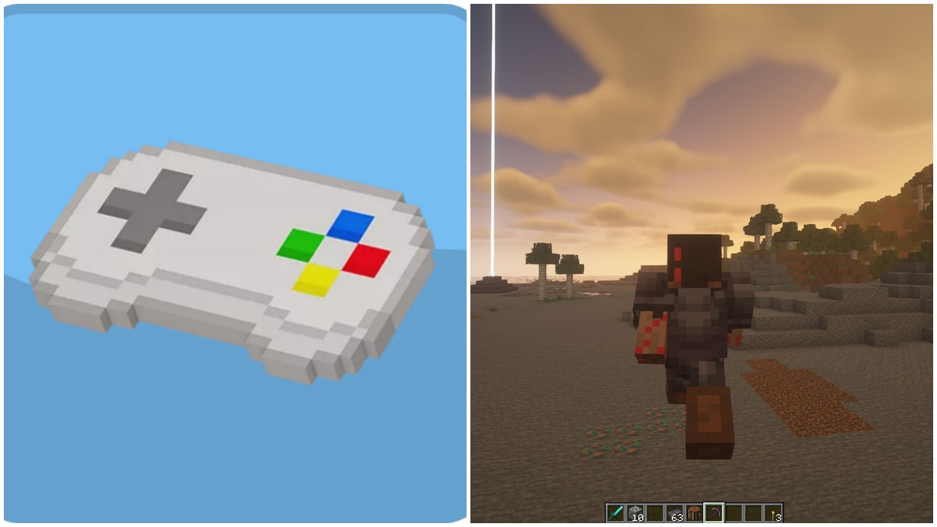 Controllable is a Minecraft mod that allow players to use controller on Java Edition (Image via Mojang)