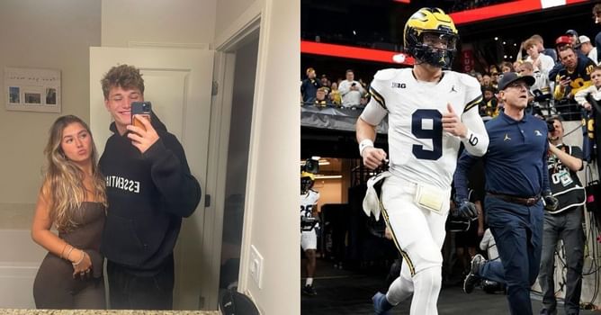 5 times J.J. McCarthy’s GF Katya Kuropas showed her love for $1,300,000 worth Michigan QB