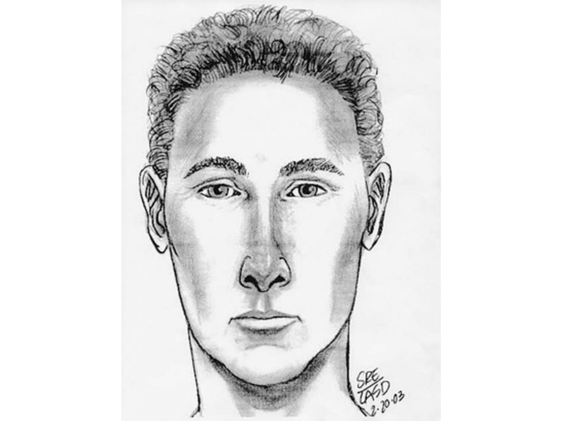 The composite sketch that helped identify Victor Paleologus (Image via NBC News)