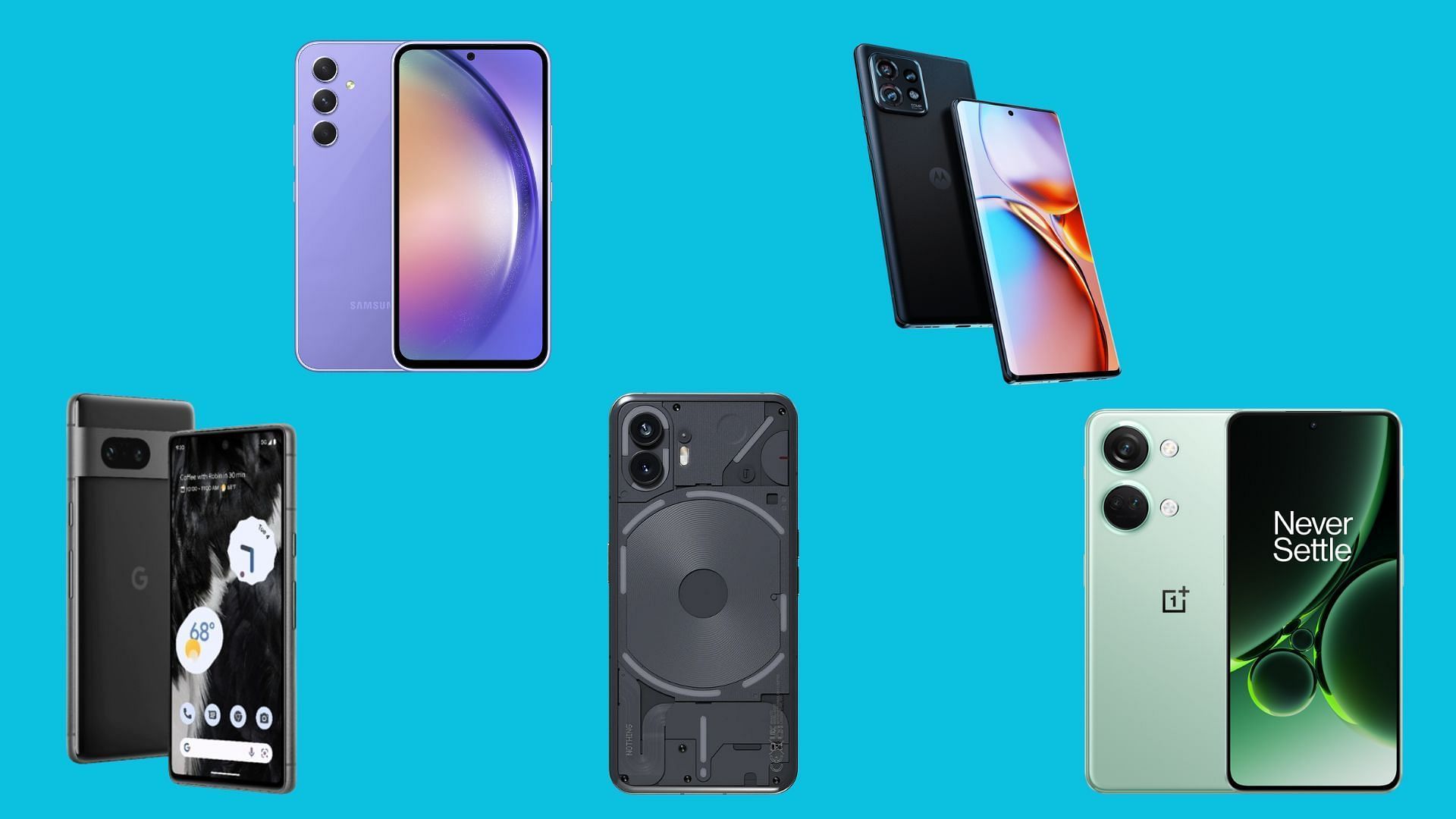 The best mid-range smartphones of 2023