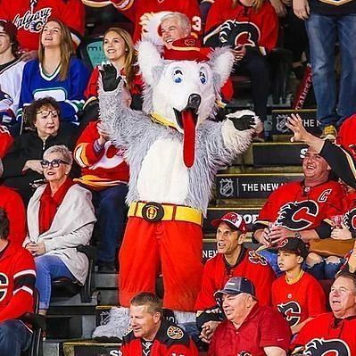 Calgary Flames Mascot