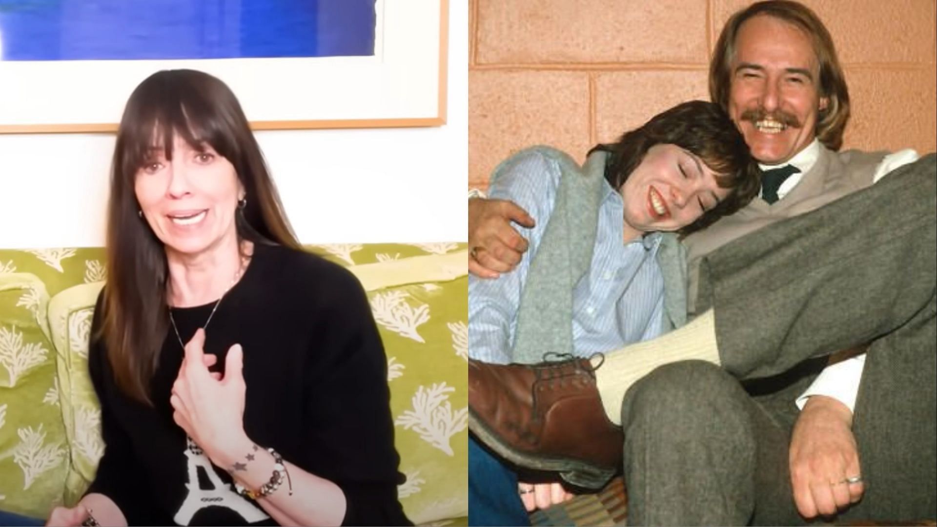 Singer Mackenzie Phillips opens up about &quot;dark&quot; side of father and The Mamas &amp; the Papas singer, John Phillips in YouTube interview (Image via Chynna Phillips Baldwin/YouTube and Pinterest) 
