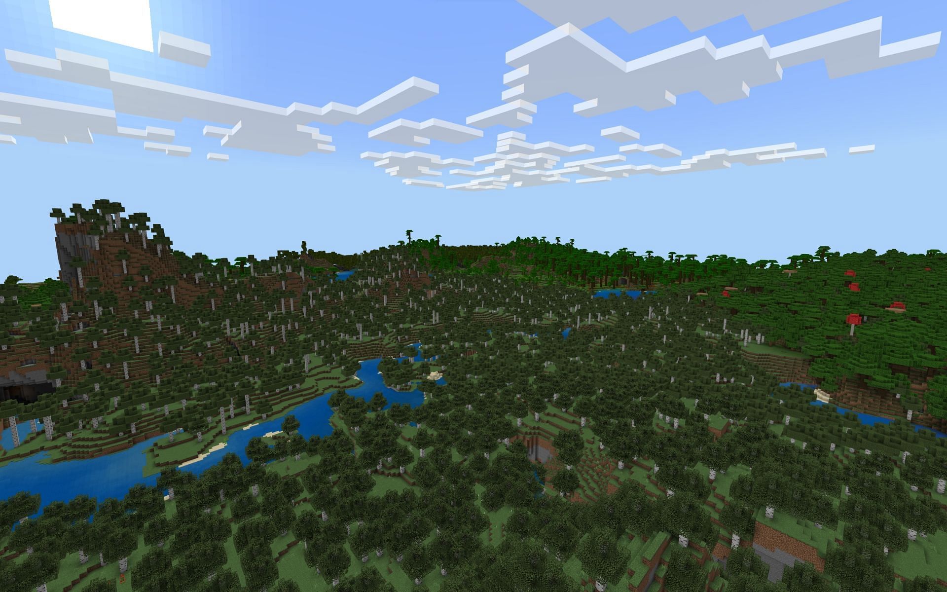 Biome Explorer&#039;s Dream (Image via Mojang)