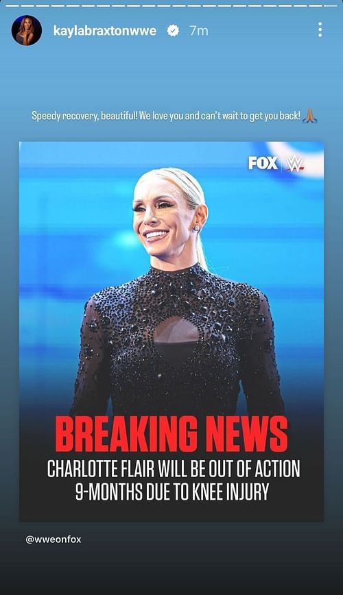 Charlotte Flair is currently drafted on SmackDown.