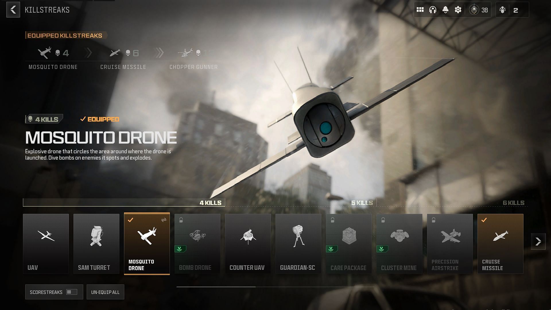 Mosquito Drone Killstreak (Image via Activision)