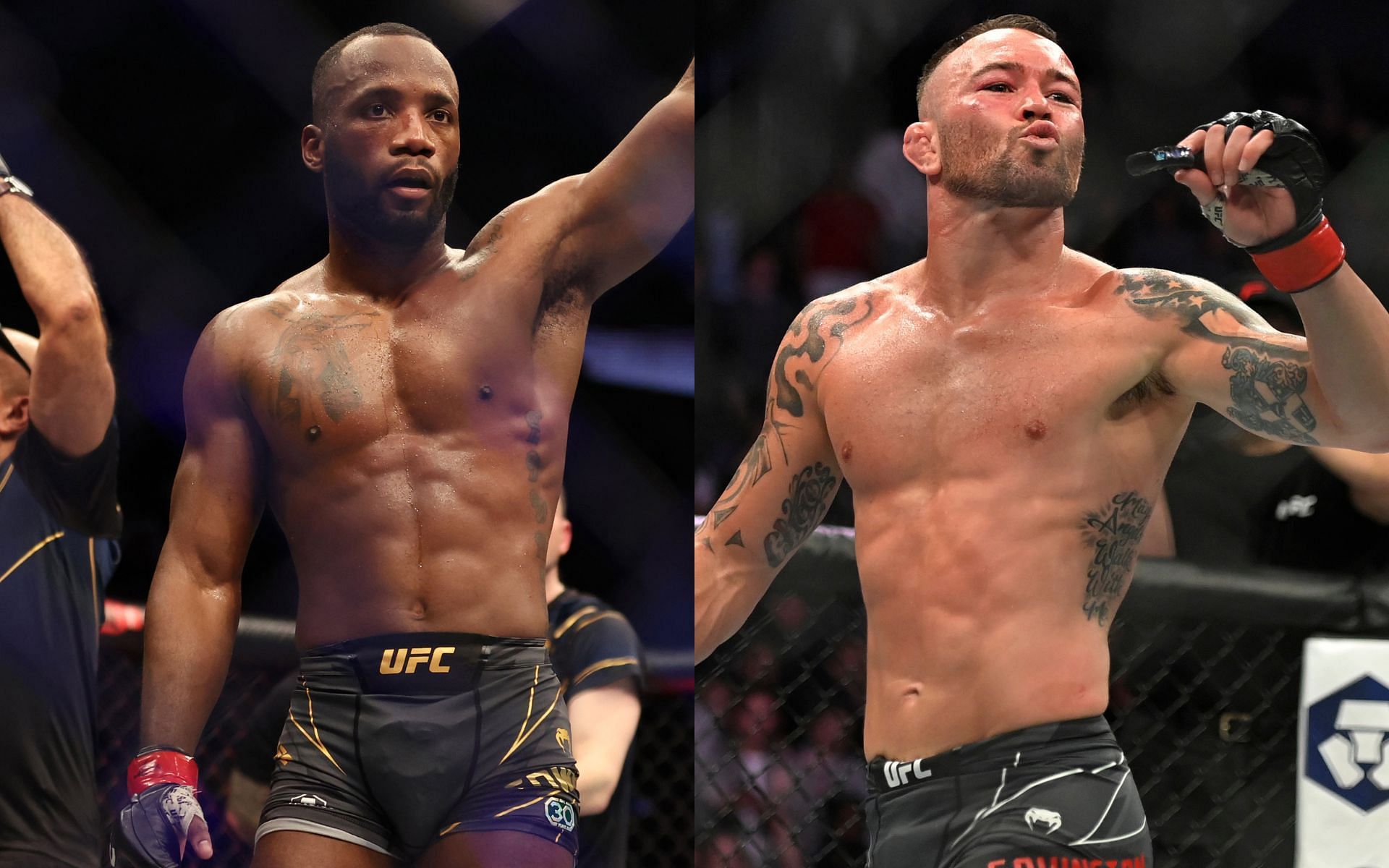 Leon Edwards (left) and Colby Covington (right) [Images courtesy: Getty Images]