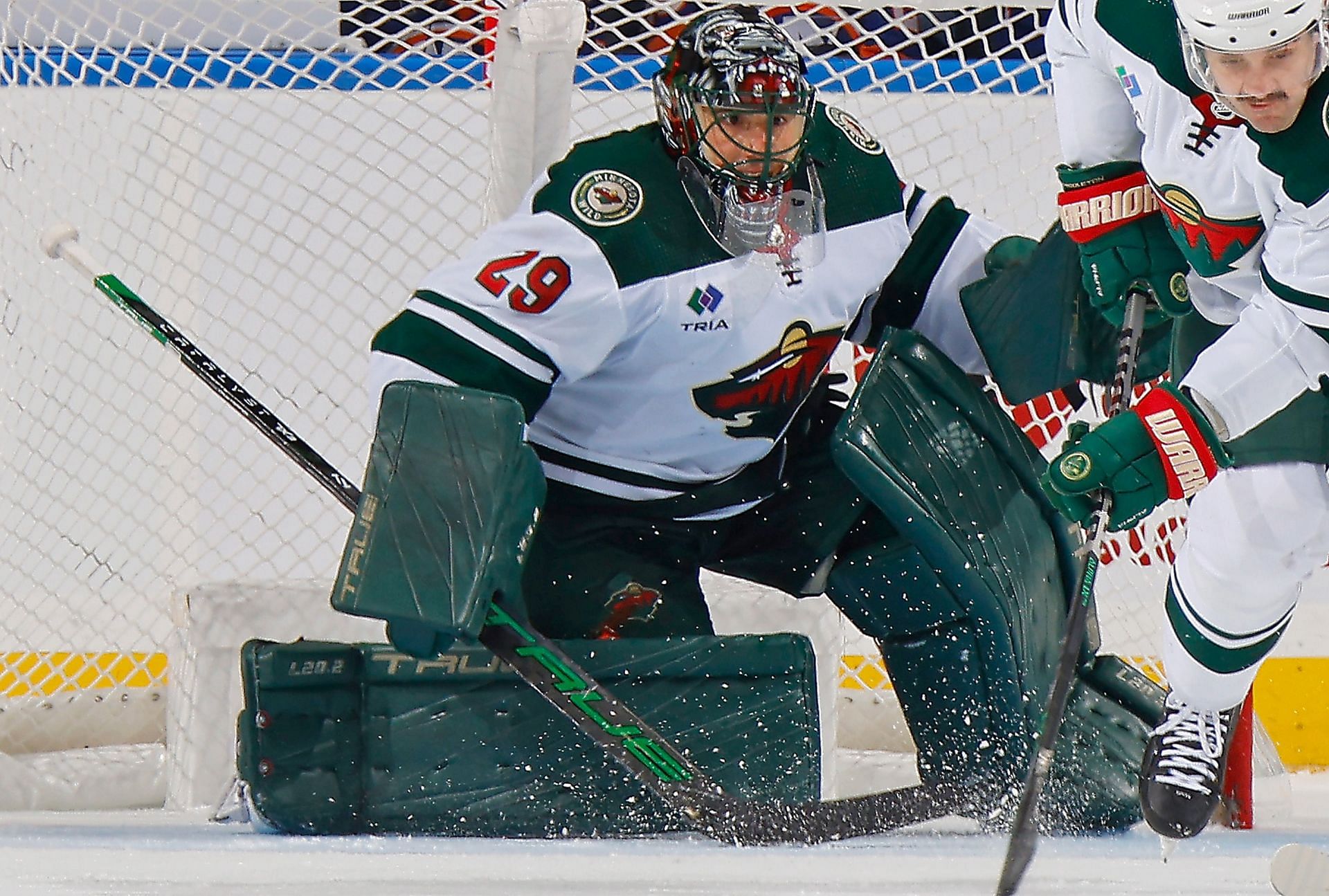 Marc-Andre Fleury of the NHL&#039;s Minnesota Wild