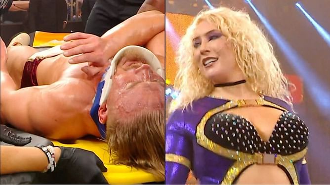 WWE NXT रिजल्ट्स: टॉप चैंपियन की हालत खराब होने के बाद स्ट्रेचर के जरिए भेजा गया बैकस्टेज, फेमस स्टार की 15 महीने लंबे लूजिंग स्ट्रीक का हुआ अंत