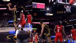 "Ref is definitely a Bron fan": Warriors fans appalled as Steph Curry issues a questionable 'flopping tech'