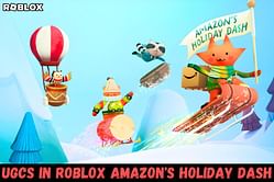 How to get the limited edition UGCs in Roblox Amazon's Holiday Dash