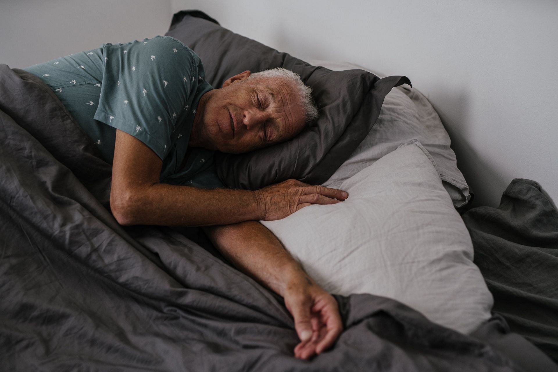 Importance of sleep quality as a signs you are aging well (image sourced via Pexels / Photo by shvets)