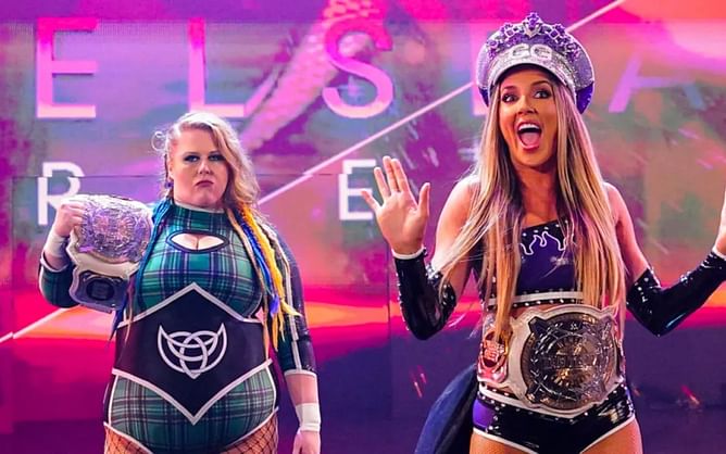 [VIDEO] Incredible new finisher debuted against Chelsea Green & Piper Niven at WWE Live Event