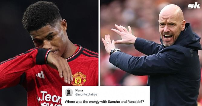 “Where was the same energy for Sancho and Ronaldo?” - Manchester United fans slam Erik ten Hag for his comments on Marcus Rashford